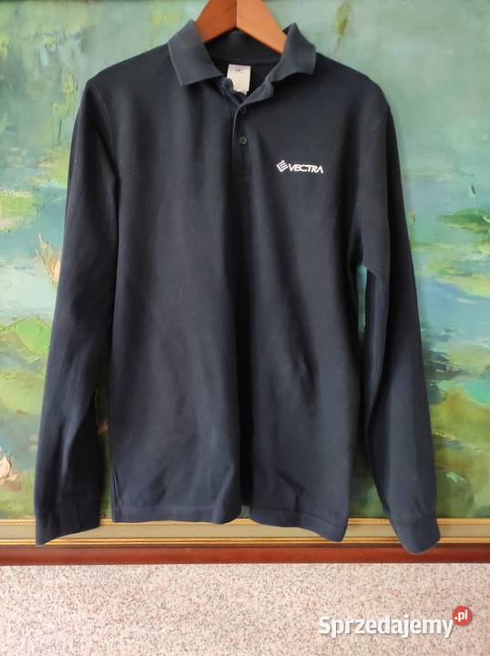 koszulka męska polo z długim sportowa rękawem