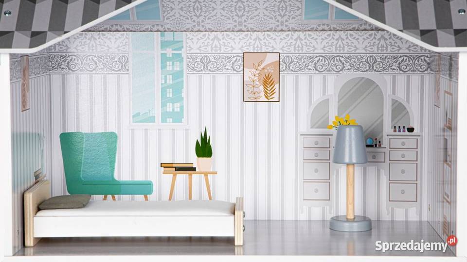 Domek lalek z meblami Rezydencja Grace Ecotoys Bielsk Podlaski