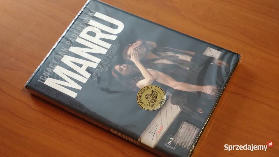 Manru Ignacy Jan Paderewski DVD Płyty i kasety Warszawa