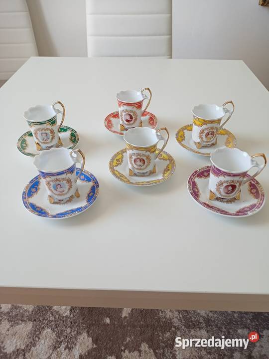 Zestaw do espresso Porcelana i szkło Poznań sprzedam