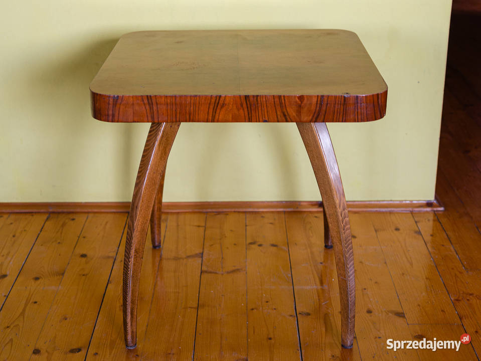 stolik pająk orzech model H259 Jindich Halabala