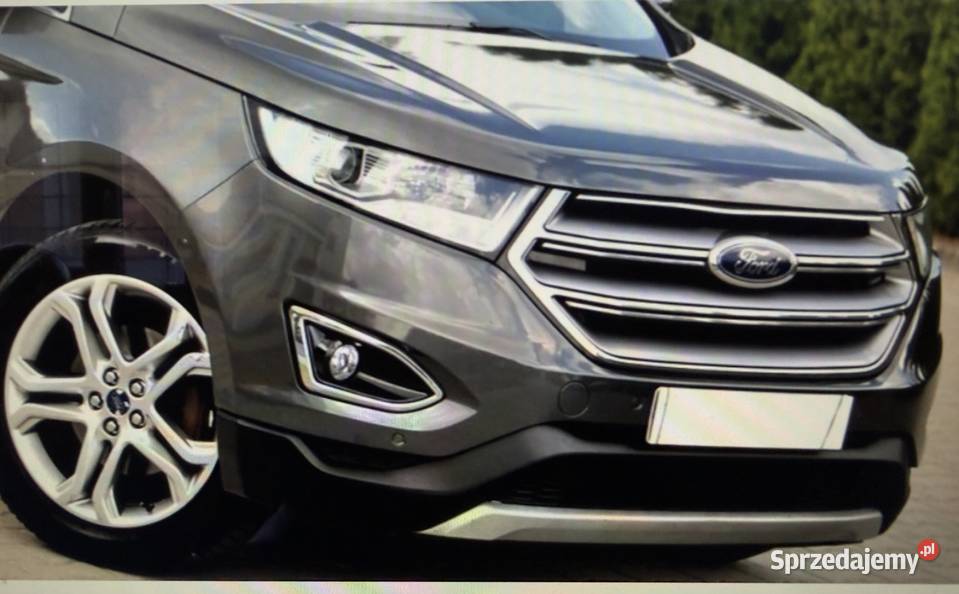 PRZÓD KOMPLETNY FORD EDGE ZDERZAK MASKA CHŁODNICE BŁOTNIKI LAMPY BELKI