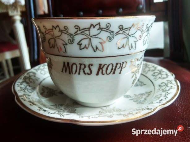 Duża filiżanka z napisem Filiżanka Mamy Gdańsk