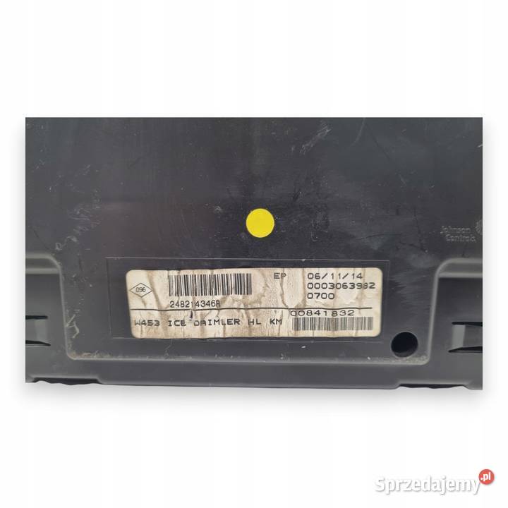 LICZNIK ZEGARY 248214346R Smart ForFour II W453 lubelskie Chełm