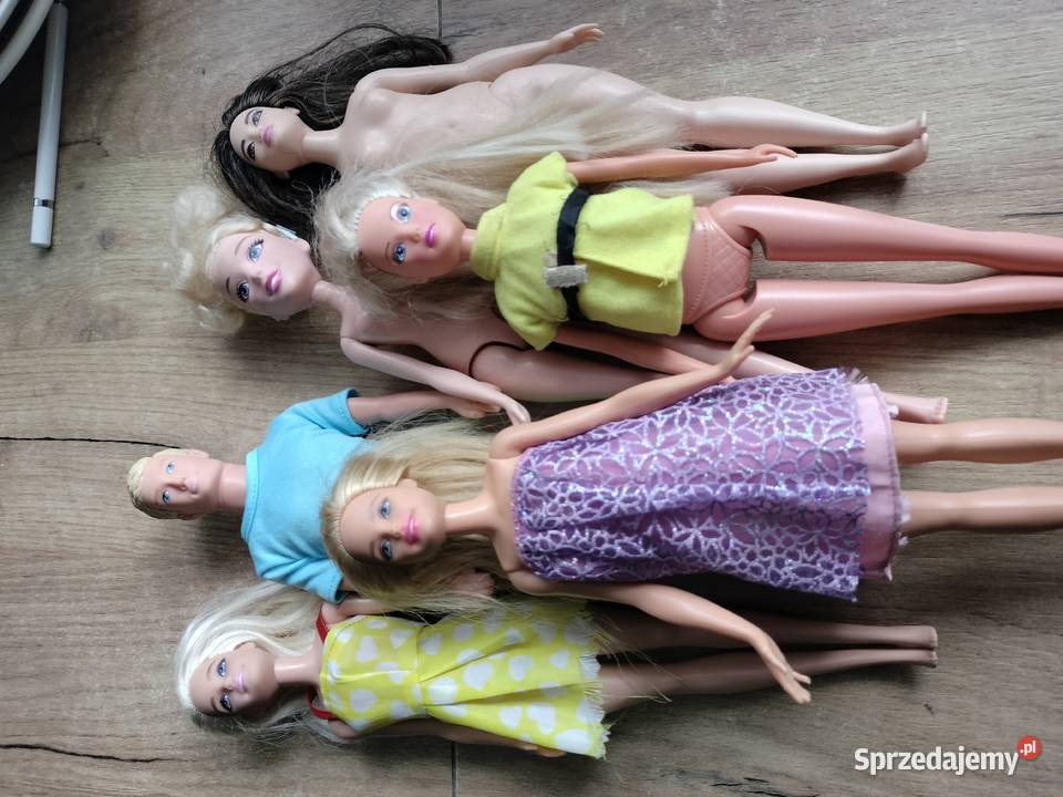 Lalki barbie Mattel Hasbro i Ken używane zestaw Choszczno sprzedam