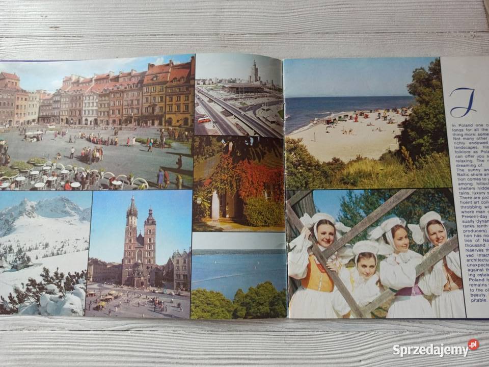 Poland Invites You LOT ORBIS ulotka przewodnik śląskie