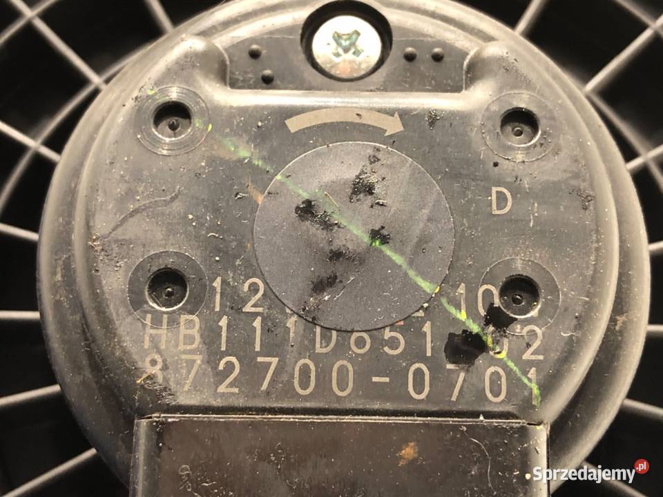 DMUCHAWA NAWIEWU MAZDA CX5 8727000701 WENTYLATOR Części samochodowe podkarpackie