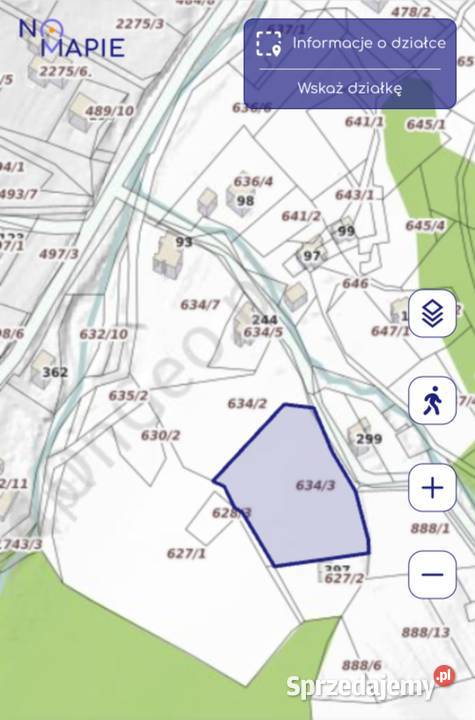 Sprzedam piękną i uzbrojona działkę budowlaną  w Jaszczurowej