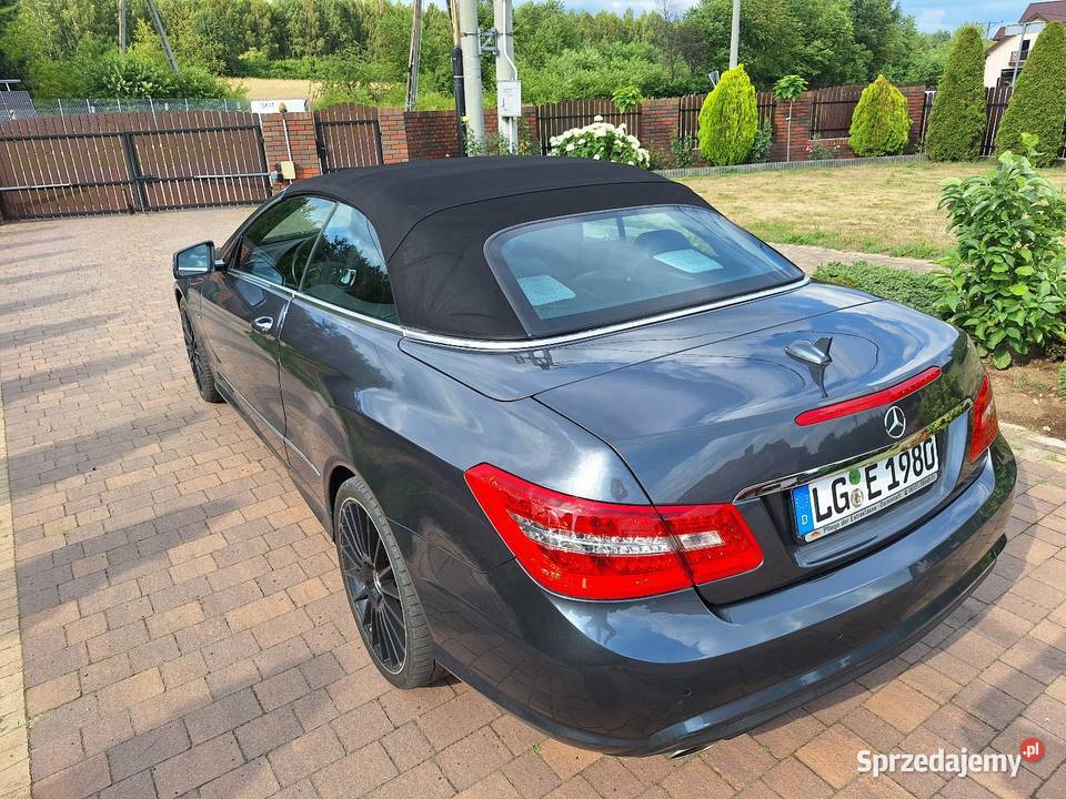 Mercedes E350 Cabrio AMG Bezwypadkowy Super stan 200000km łódzkie Drzewica
