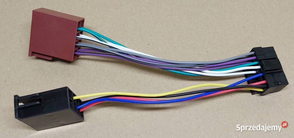 ADAPTER ZŁĄCZE ISO RADIA JVC 16 PIN ZRS62 Mielęcin sprzedam