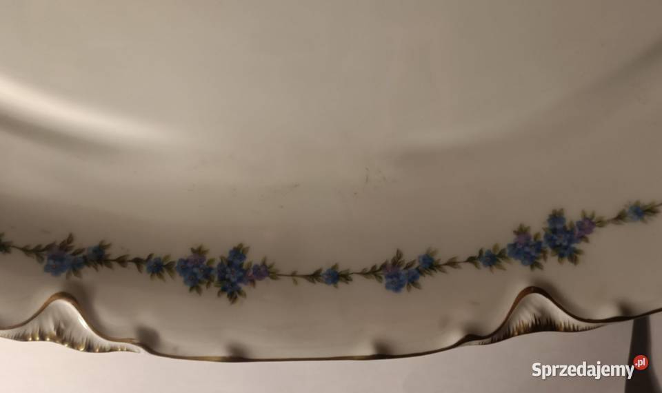 Stary duży półmisek owalny Porcelana i szkło Warszawa