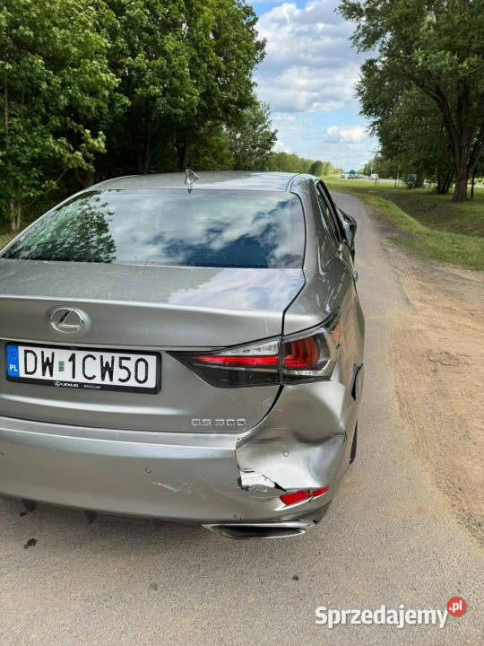 Lexus GS I rej 2019 Salon Mały Przebieg Pali wielofunkcyjna kierownica