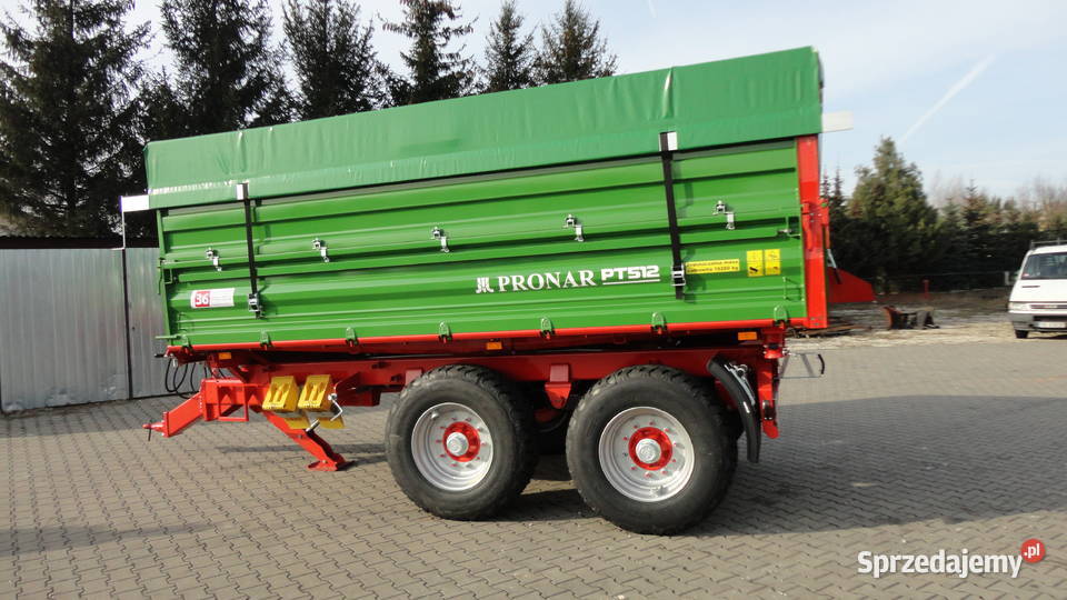 Przyczepa Pronar PT512 TANDEM szerokość paletowa Ostrów Wielkopolski sprzedam