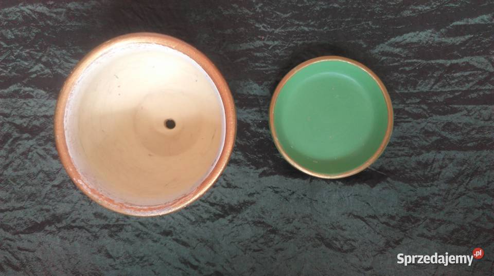 DONICZKA ceramika PODSTAWKA malowana Połysk Białystok sprzedam