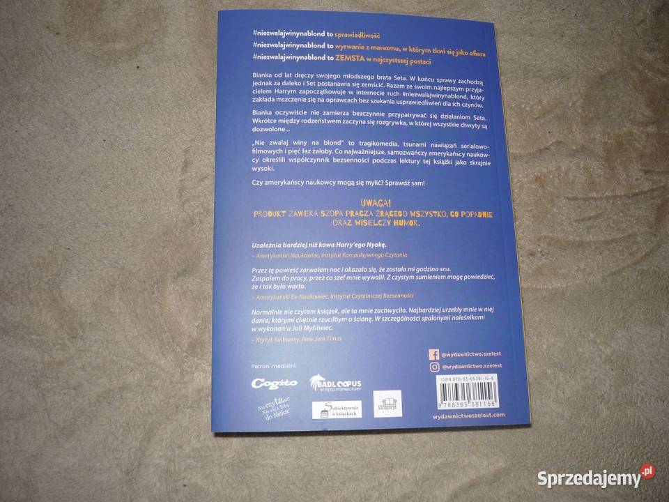 Nie zwalaj winy na blond Gdynia