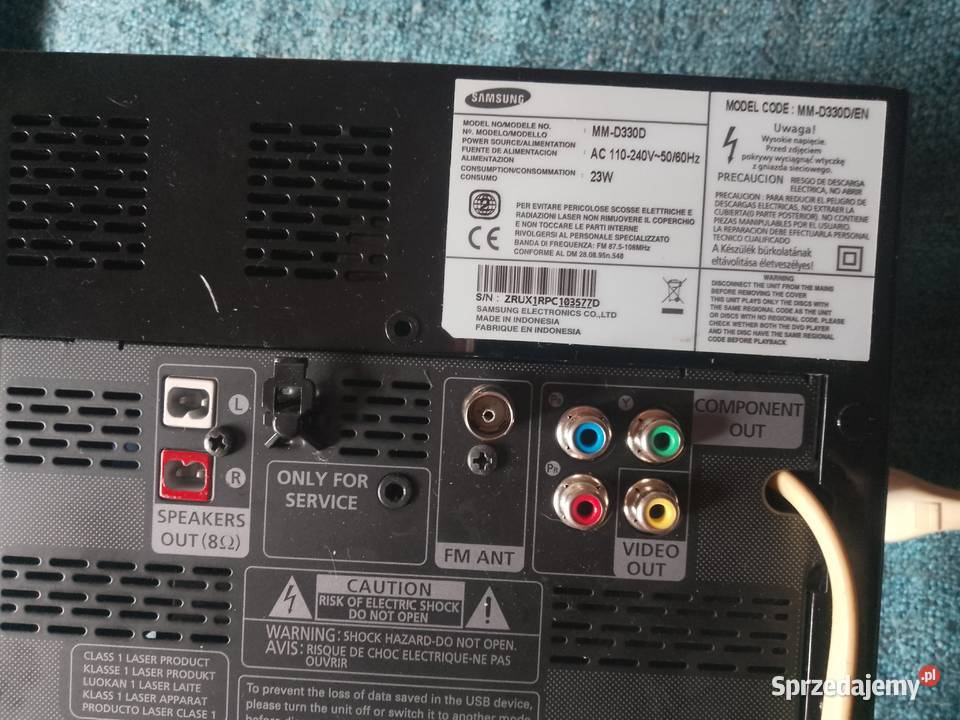 mini wieża Samsung MMD330D