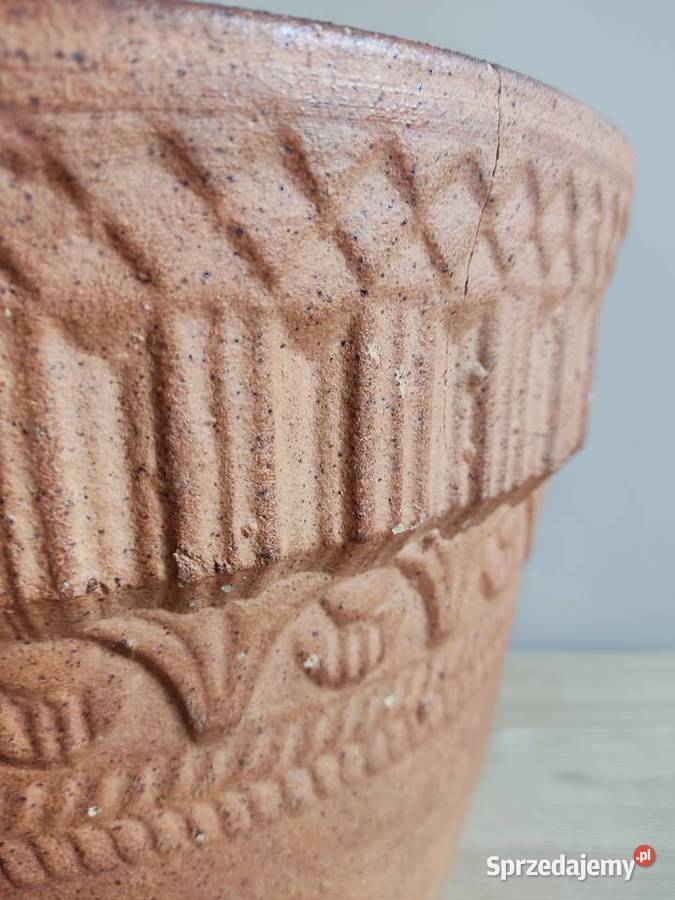 Donica doniczka ceramiczna gliniana fi 336 Głuchołazy