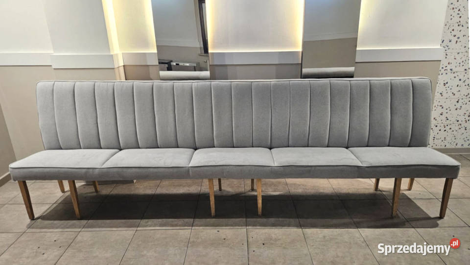 Ławka LOŻA tapicerowana długość 355 Pszczyna