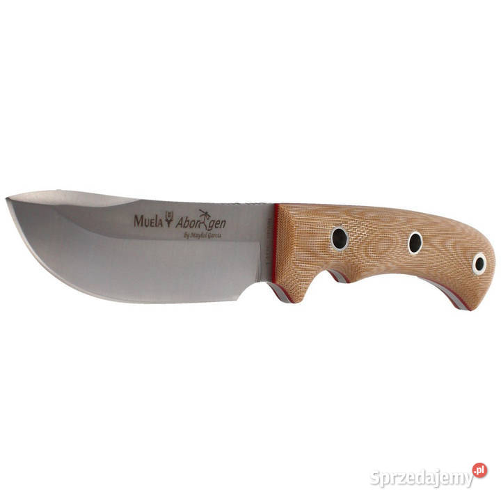 Nóż Muela Aborigen12D Desert Canvas Micarta