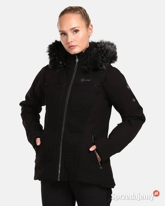KILPI kurtka narciarska EMILIN podgrzewana czarny Odzież sportowa Warszawa