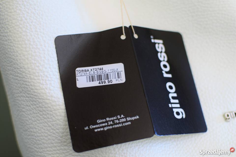 GINO ROSSI torba NOWA biała Warszawa