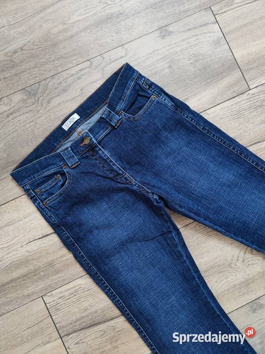 Jeansowe spodnie Dzwony Vintage 40 Look Jasło