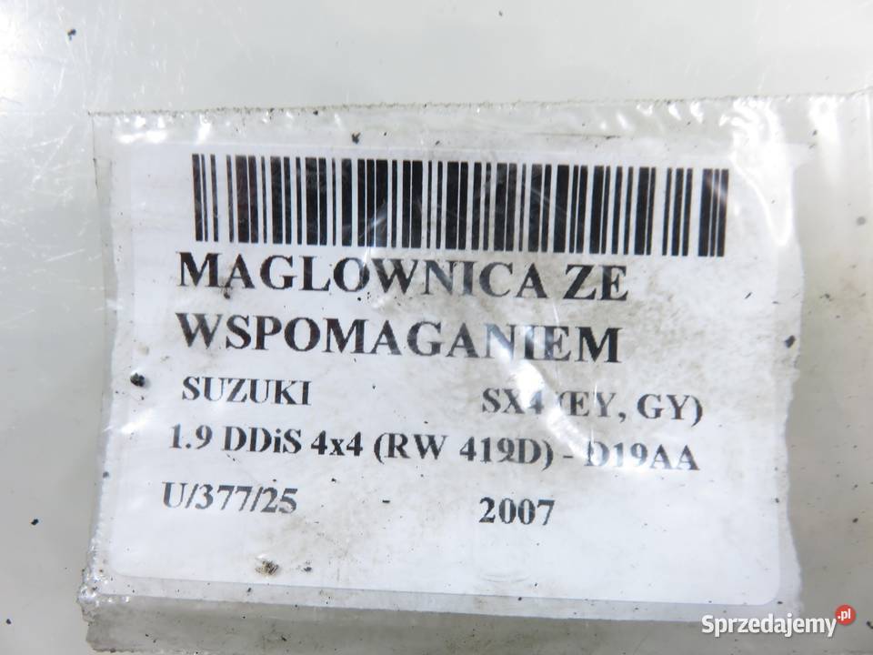 MAGLOWNICA SUZUKI SX4 EY GY 4858079J50 sprzedam