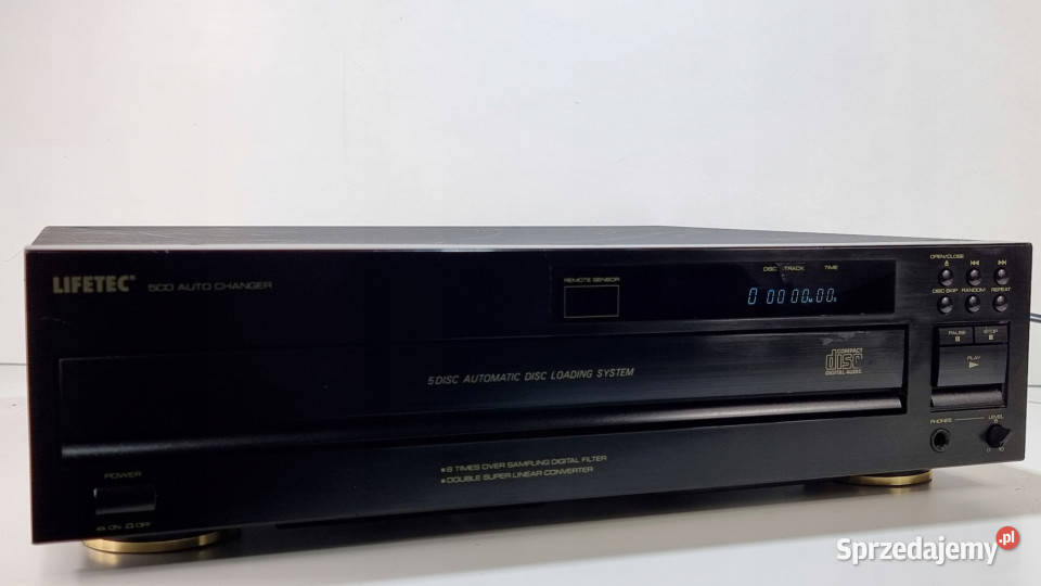 Lifetec odtwarzacz zmieniarka CD player LT9088 Audio wielkopolskie Międzychód