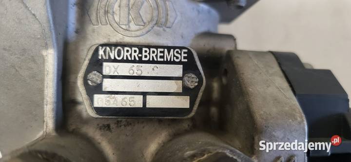 Główny zawór hamulcowy KNORR DX 65 C IVECO Mojusz