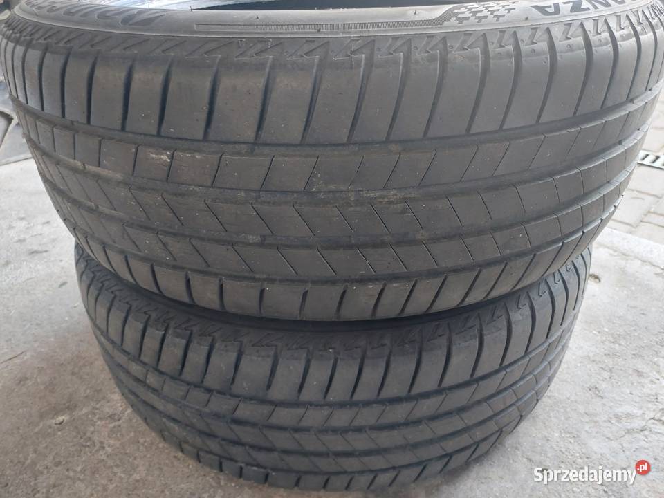 2 opony letnie Bridgestone 21555 R17 Głogów sprzedam