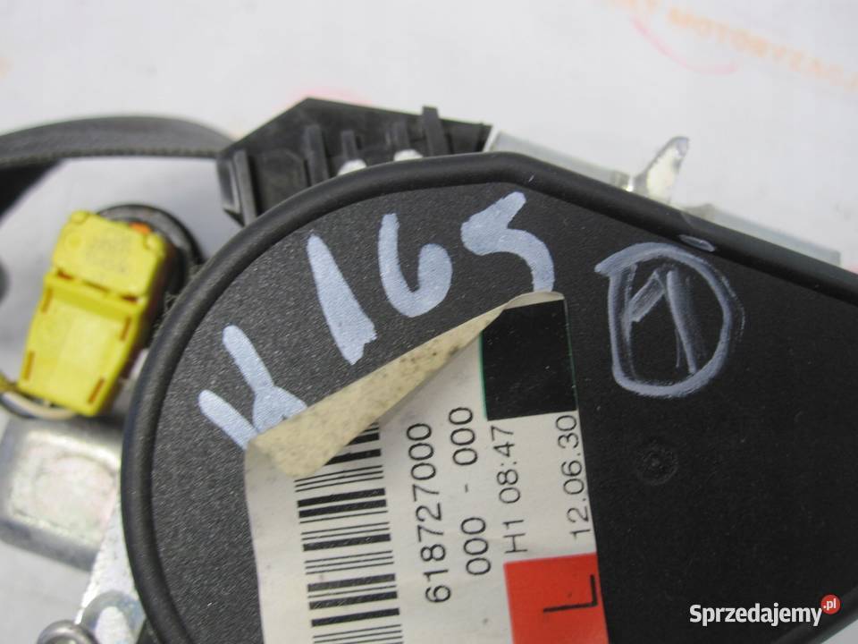 FIAT PUNTO EVO LIFT 13r pas bezpieczeństwa lewy osobowe Kielce sprzedam