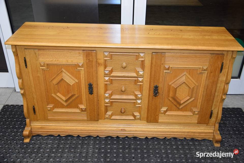 komoda z drewna dębowego nowa Olsztyn