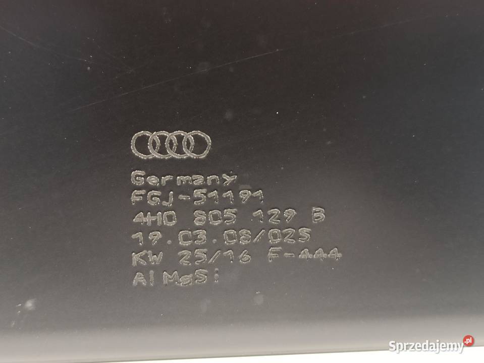 AUDI A8 D4 STREFA ZGNIOTU LEWA 4H0805129B