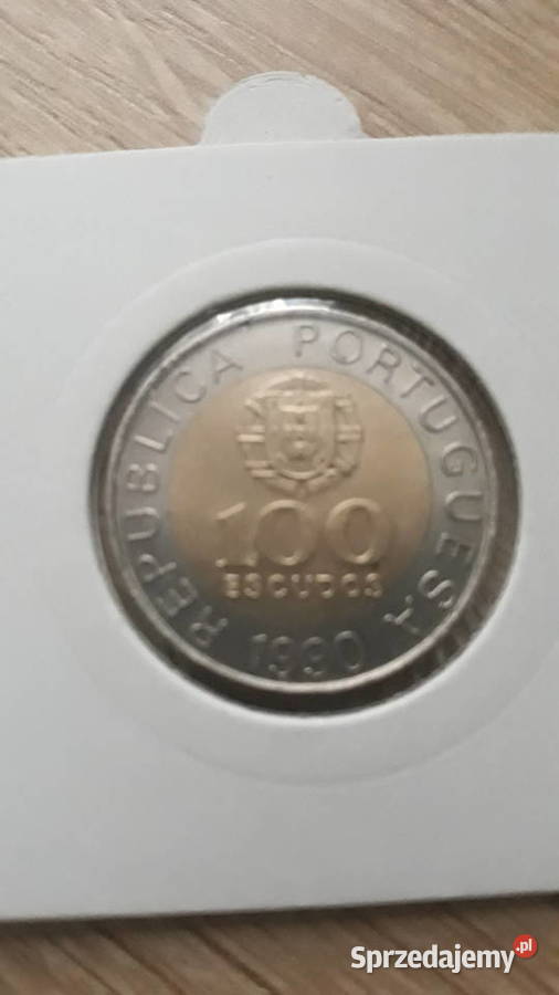 100 Escudos Portugalia 1990 r Konin