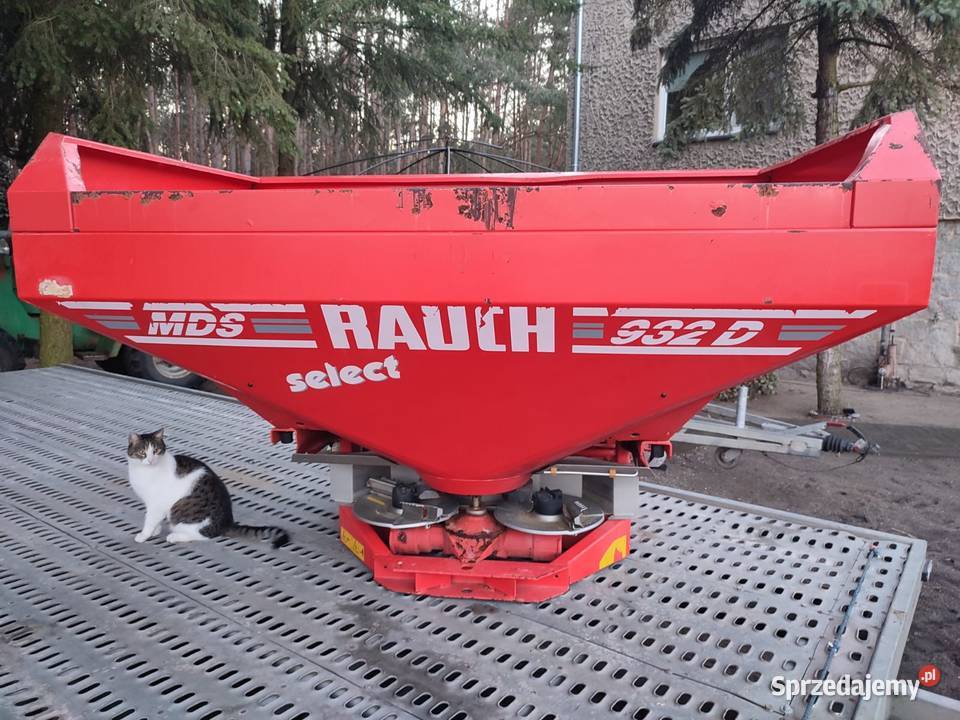 Rozsiewacz RAUCH MDS 932 D 900l nadstawka 400 l Przemęt