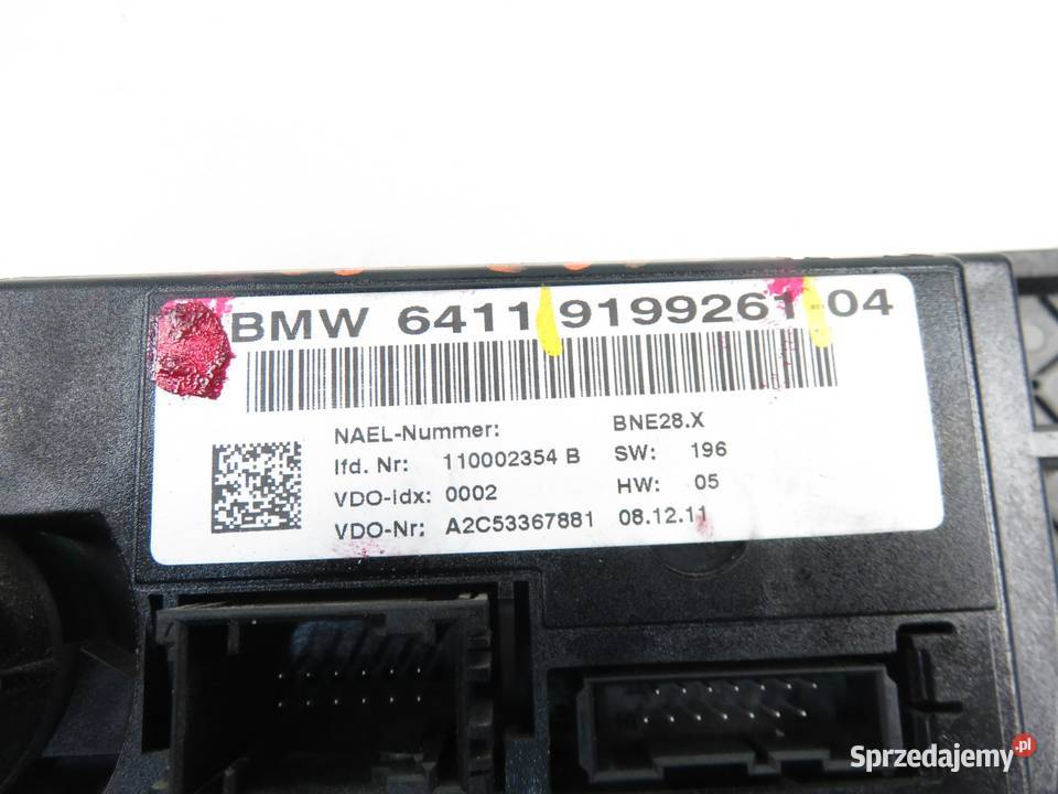 KLIMATRONIK BMW 3 kabriolet E93 9199261 6962589 sprzedam