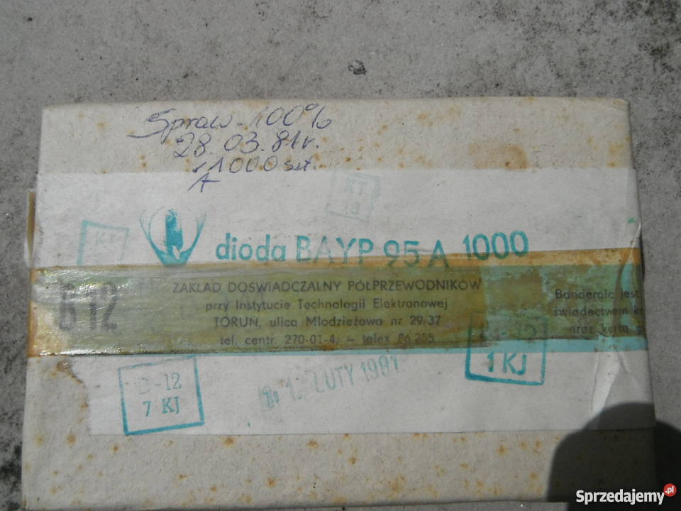 BAYP95A Dioda krzemowa impulsowa Nowe Chlewiska