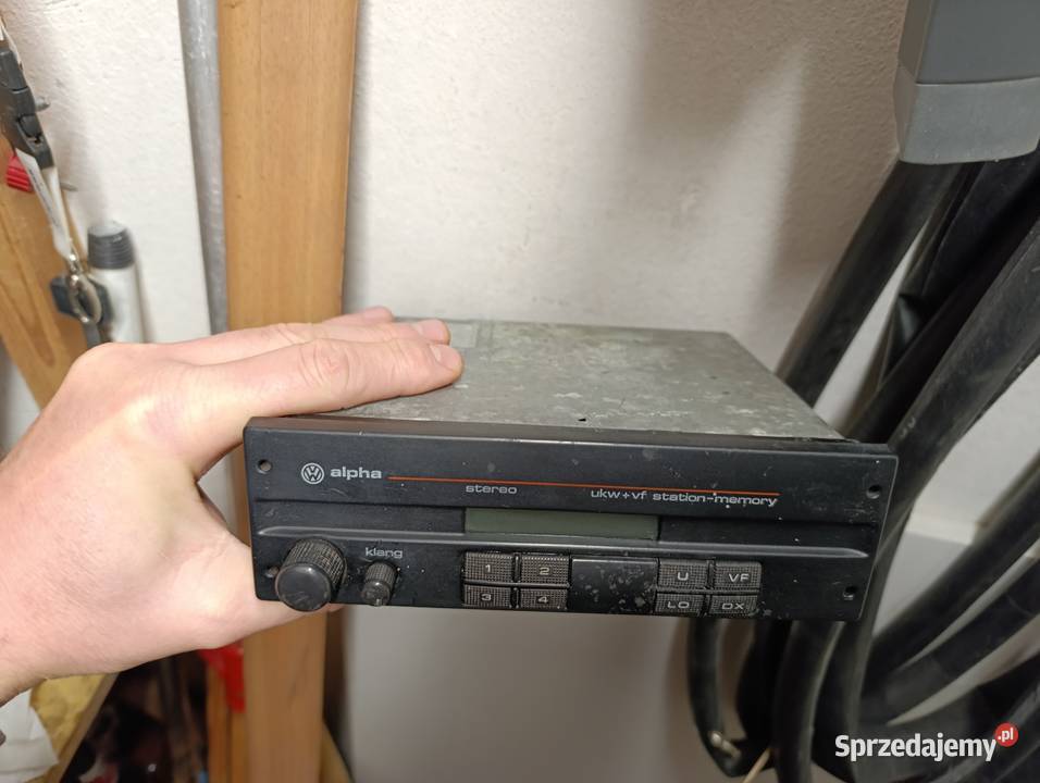 Radio youngtimer VW Alpha golf II polo passat łódzkie Łódź