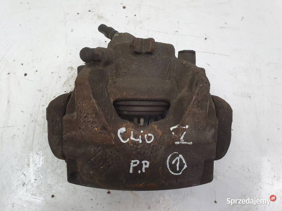 Renault Clio V PRAWY PRZEDNI ZACISK HAMULCOWY Układ hamulcowy Janów