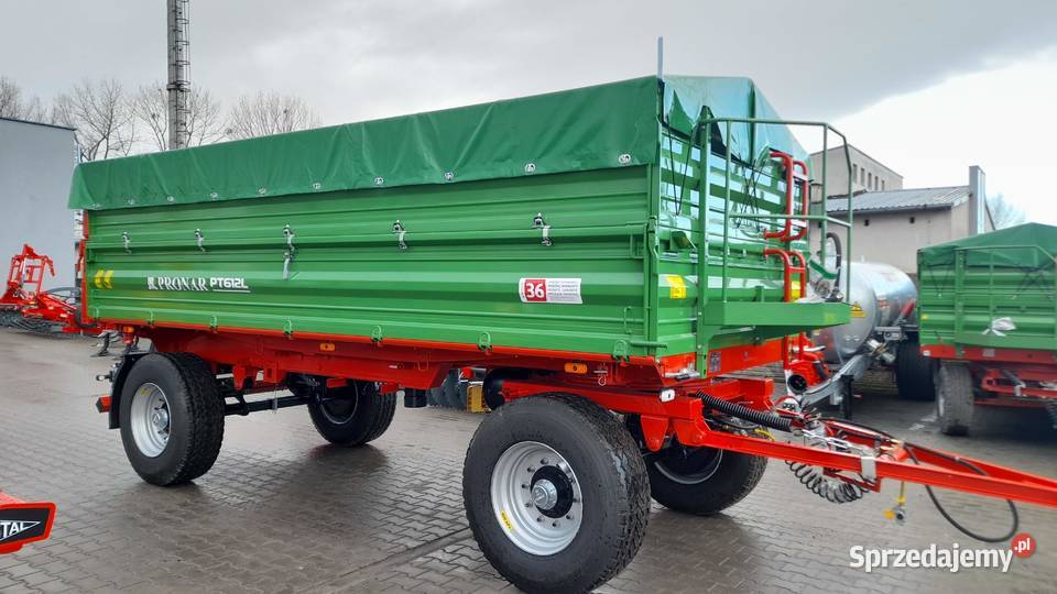 Przyczepa PRONAR PT612 LONG 12 ton paletowa