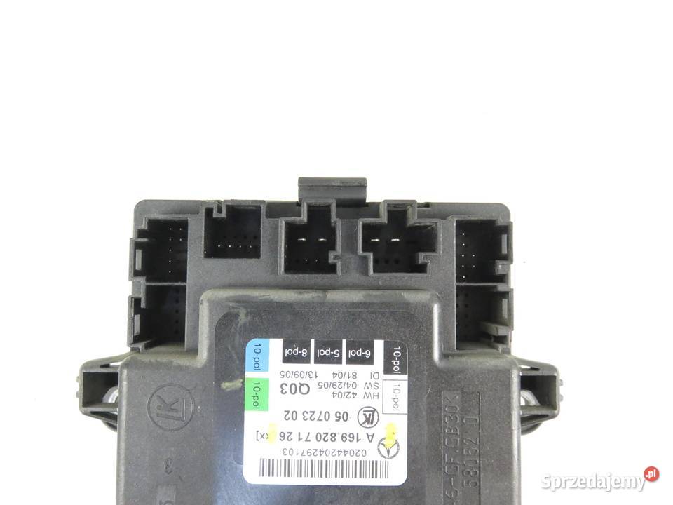 MODUŁ DRZWI MERCEDESBENZ A W169 A1698207126 sprzedam