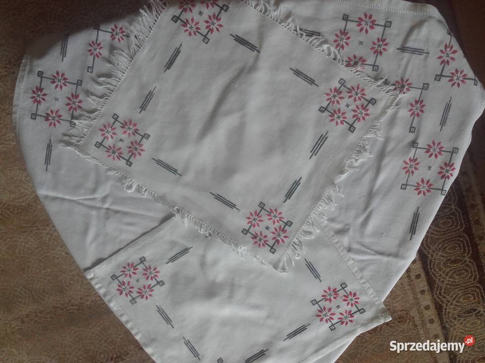 Obrus na stolik i serwetki Warszawa