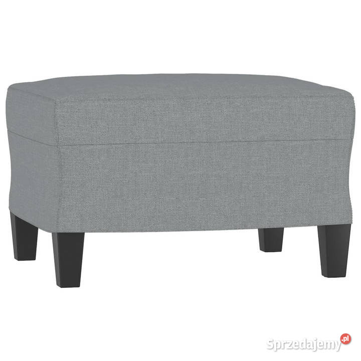 3osobowa sofa z podnóżkiem jasnoszara 180 Warszawa