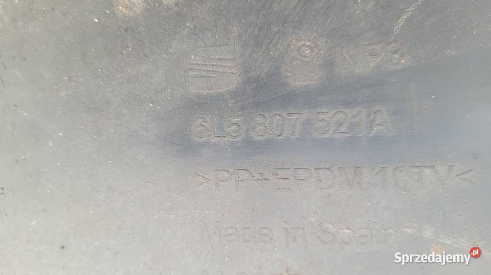 SEAT CORDOBA 2 II SPOILER ZDERZAK TYŁ DOKŁADKA Ruda Śląska