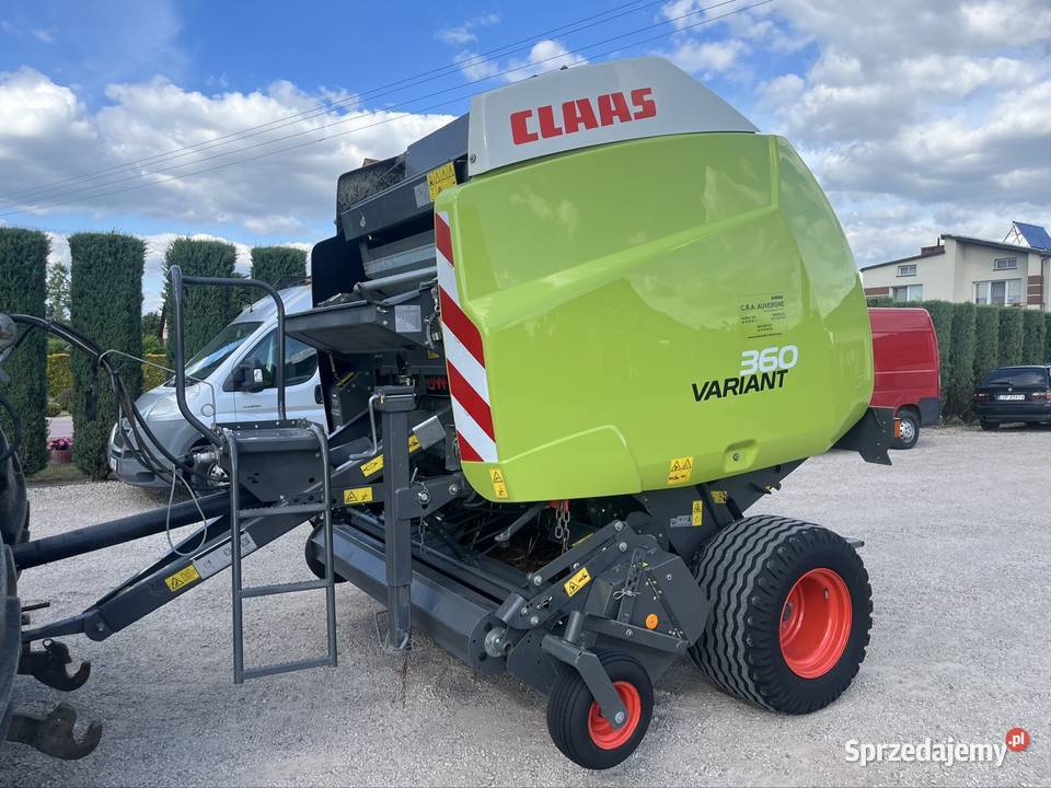 Prasa Rolujaca Pasowa Claas Variant 360 Rotor lubelskie Niedrzwica Duża