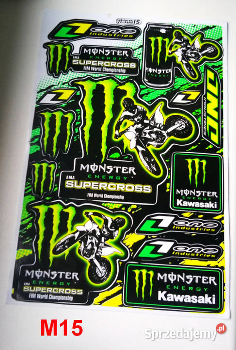Naklejki Monster Energy Rockstar Red Bull Zgorzelec
