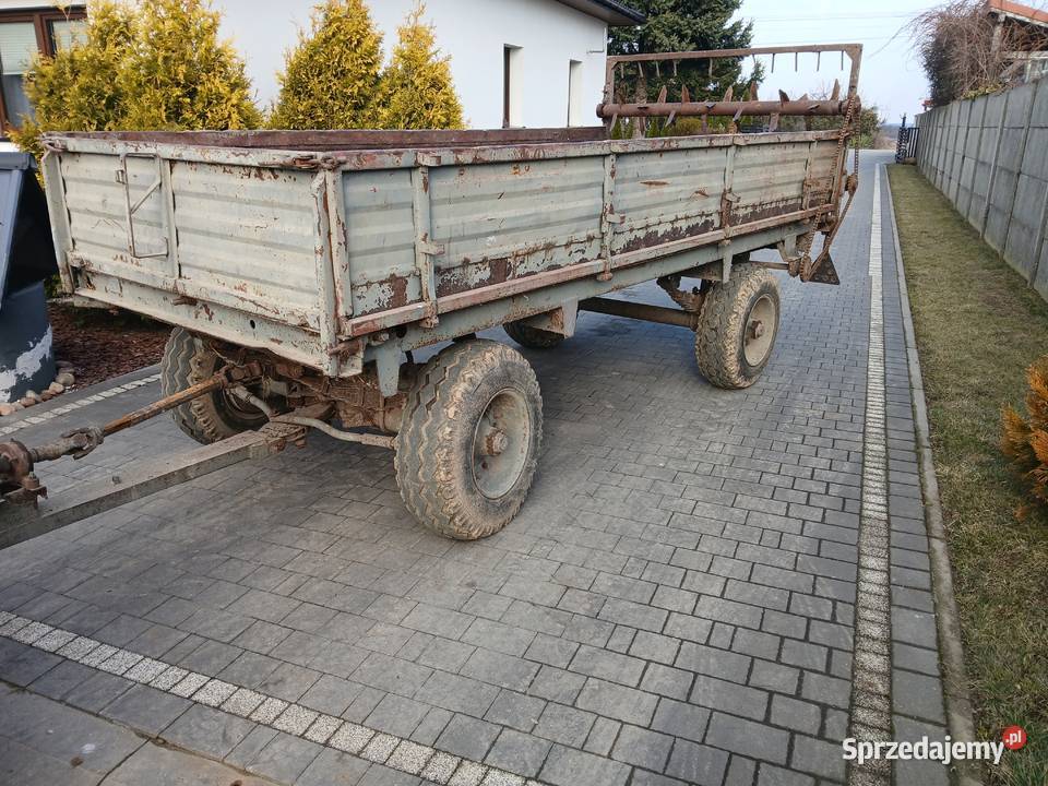 Rozrzutnik 2 osiowy możliwość transportu Wojciechów-Kolonia Piąta