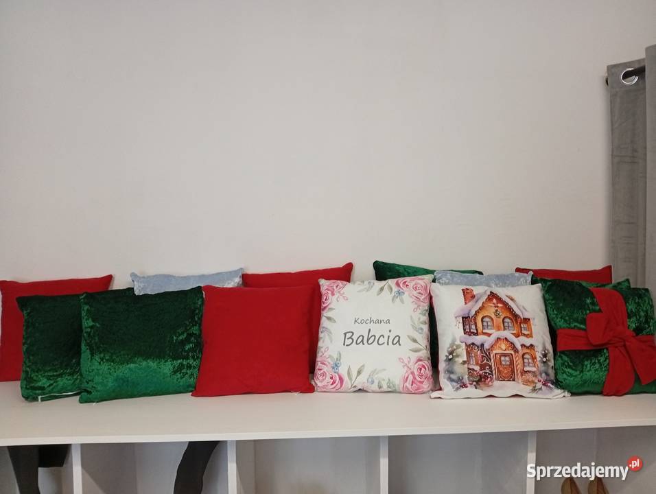 Poduszki welurowe Poduszki dekoracyjne sprzedam