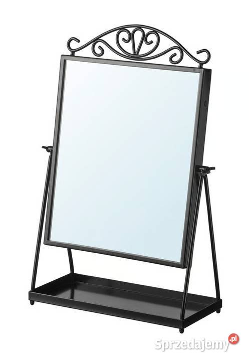 Lustro stołowe toaletka Ikea czarne stojące Warszawa