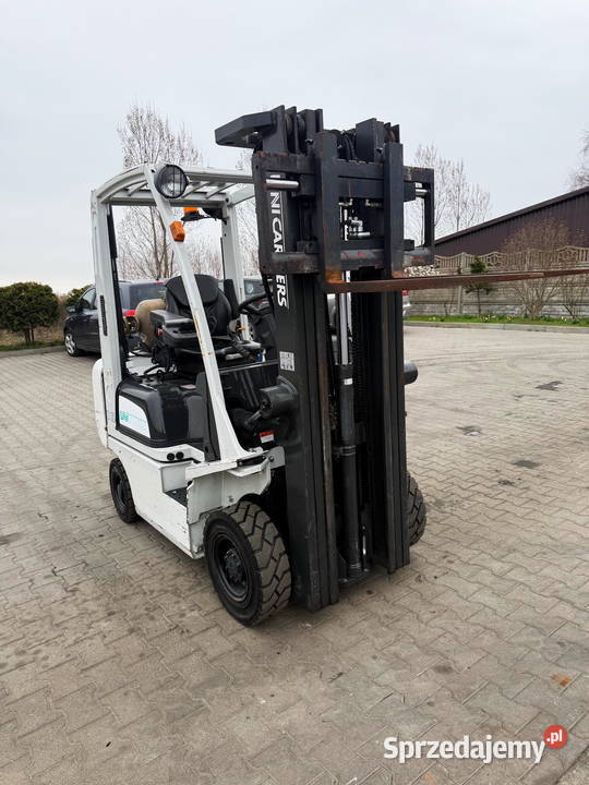 wózek widłowy NISSAN FG18 Unicarriers LPG Nissan Motoryzacja Działoszyn sprzedam